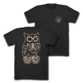LRC X WEEKEND INSTITUTE - " CAMO COLLISION " - BLACK HEAVYWEIGHT TEE