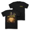 LRC x WLK - " ATOMIC TOUR  " -  BLACK HEAVYWEIGHT TEE