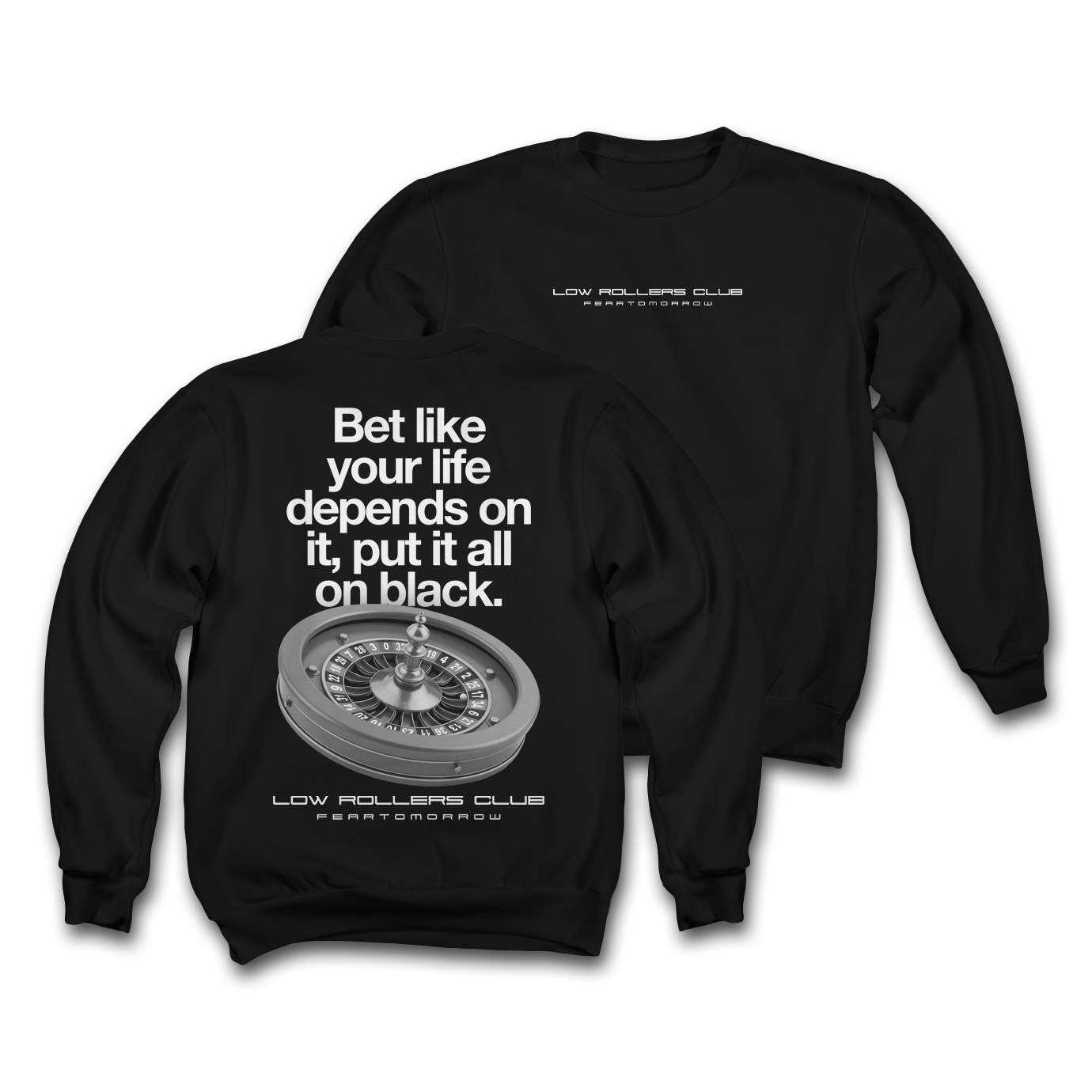 " LRC X FT " - ROULETTE - HEAVYWEIGHT CREWNECK
