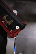 " DICE LAPEL PIN " - WHITE/BLACK (2PK)