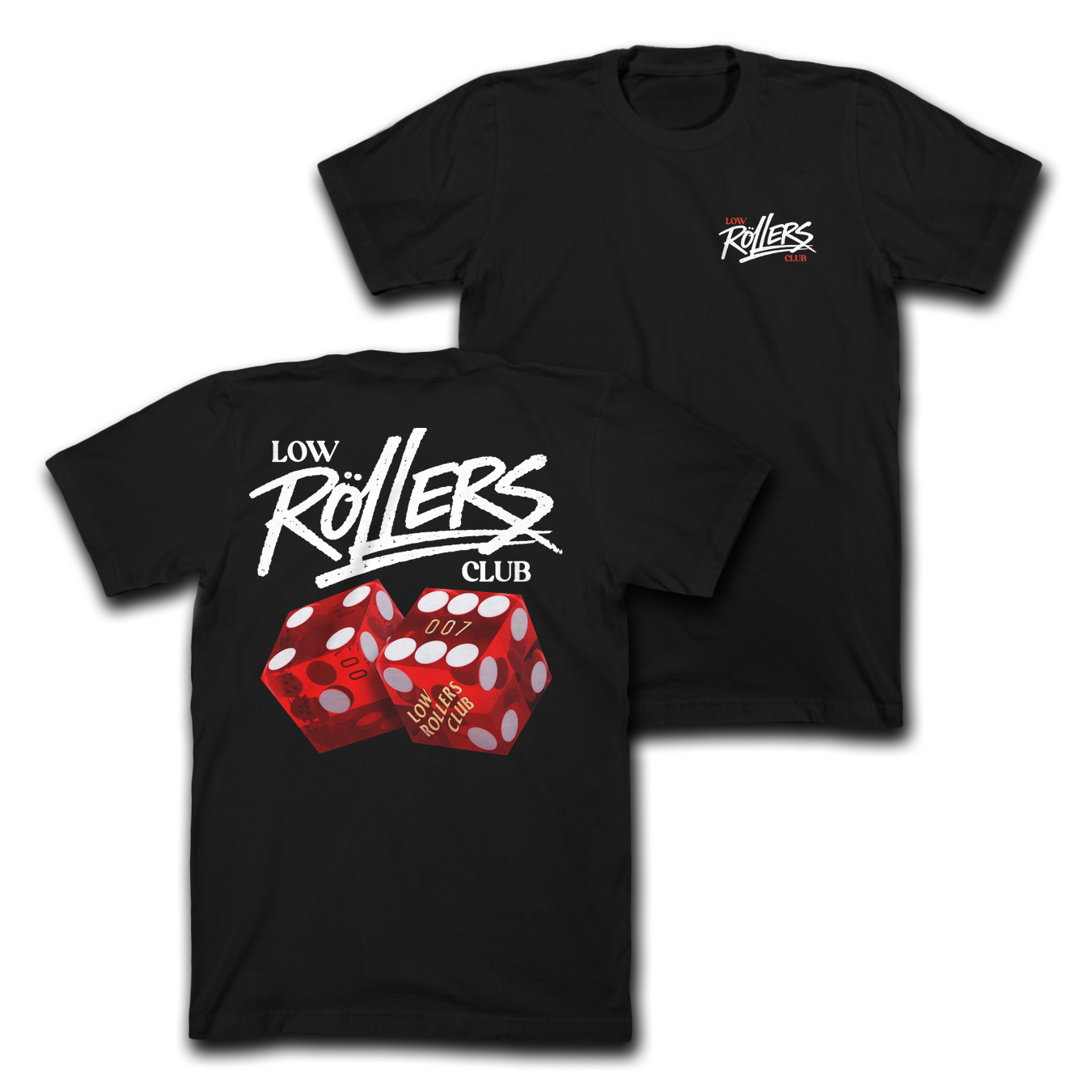 " HOT ROLL " - HEAVYWEIGHT TEE - BLACK