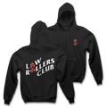 " SKETCHY DICE " - BLACK CHERRY - HEAVYWEIGHT HOODIE