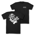 LRC x WLK - " MONOCHROME  " -  BLACK HEAVYWEIGHT TEE