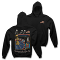 " LOW LIFE " - HEAVYWEIGHT HOODIE - BLACK