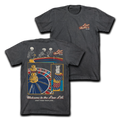 " LOW LIFE " - HEAVYWEIGHT TEE - CARBON
