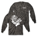LRC x WLK - " MONOCHROME  " -  SPIDER BLACK TIE DYE LONGSLEEVE