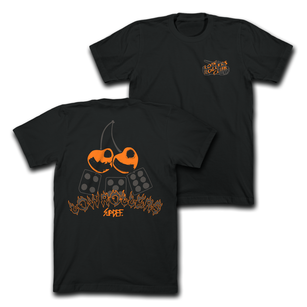 " CHERRY BOMB " - HEAVYWEIGHT TEE - BLACK