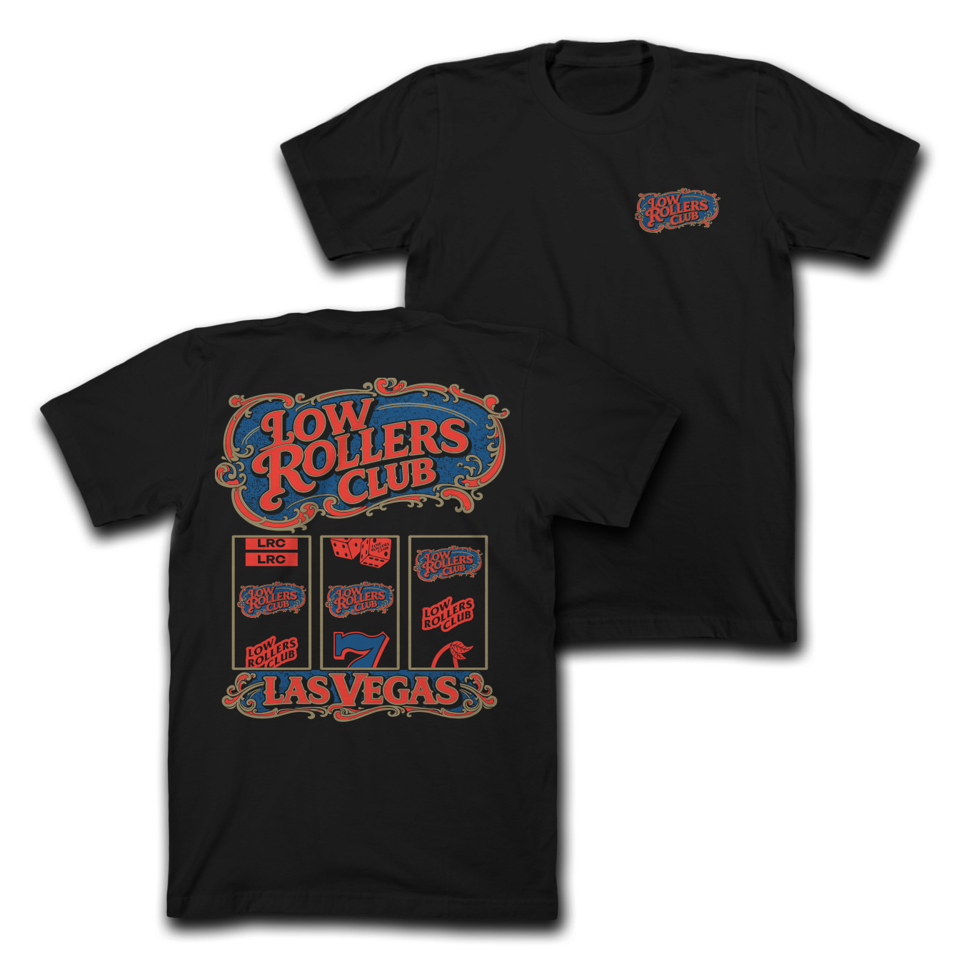 " PINBALL " - HEAVYWEIGHT TEE  - BLACK