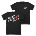 " FLIP IT SKETCHY DICE " - HEAVYWEIGHT TEE - BLACK
