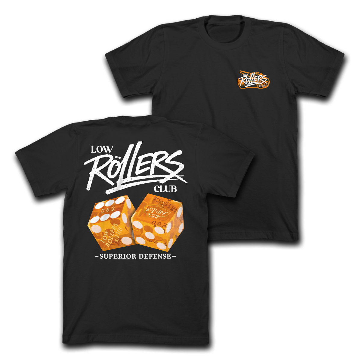 " EL HOT ROLL " - HEAVYWEIGHT TEE - BLACK