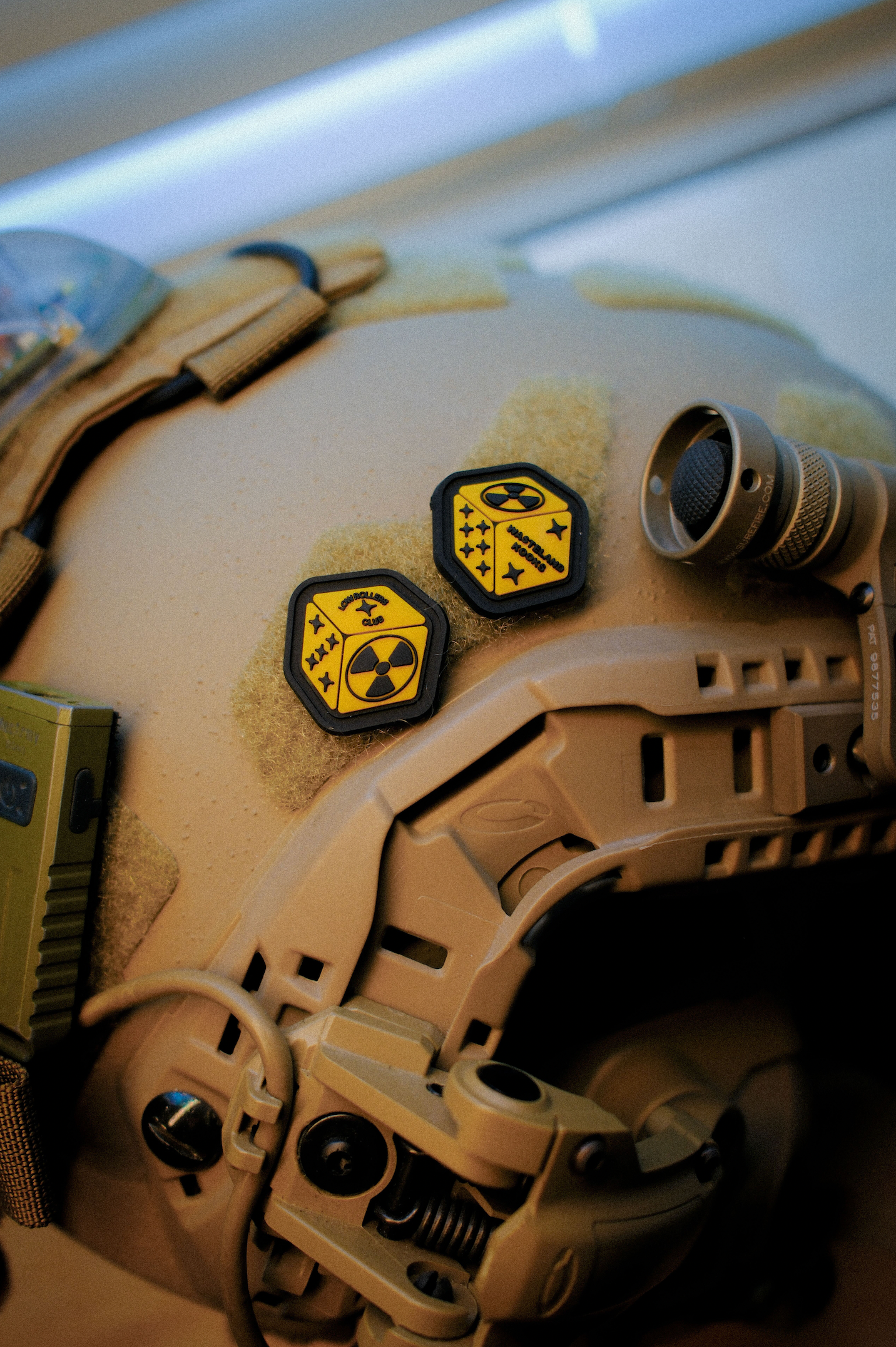 LRC x WLK - " NUCLEAR WASTELAND DICE  " - PVC PATCH