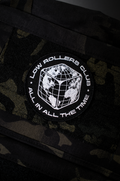 " GLOBAL ENTERPRISE " - EMBROIDERED PATCH - BLACK/WHITE