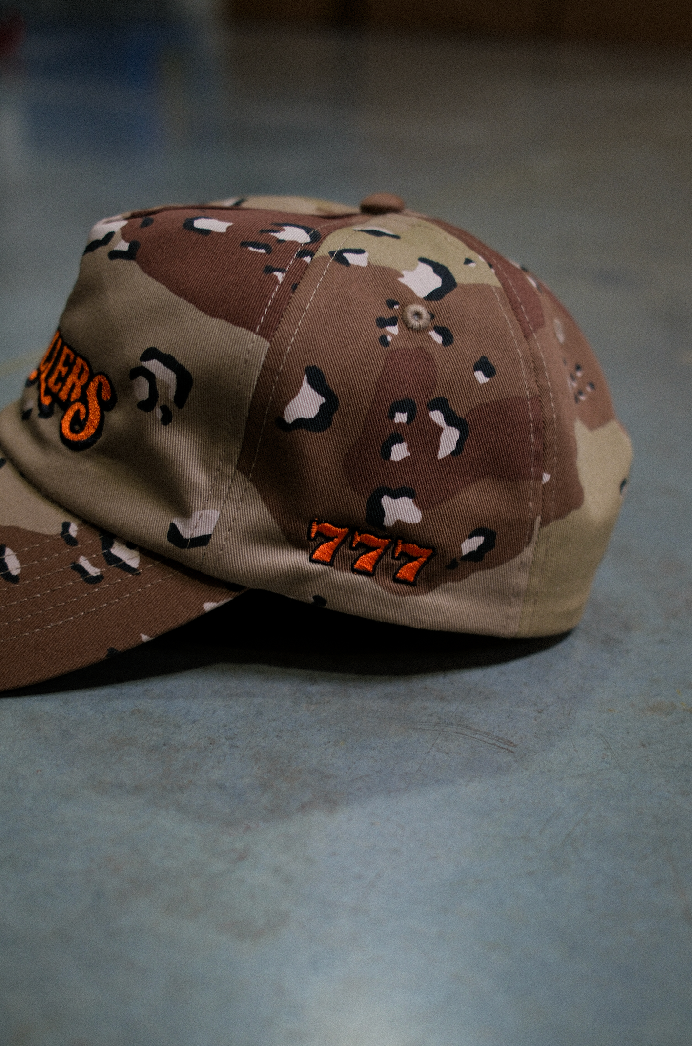 " 777 " - OPERATION CASINO STORM CAMO HAT