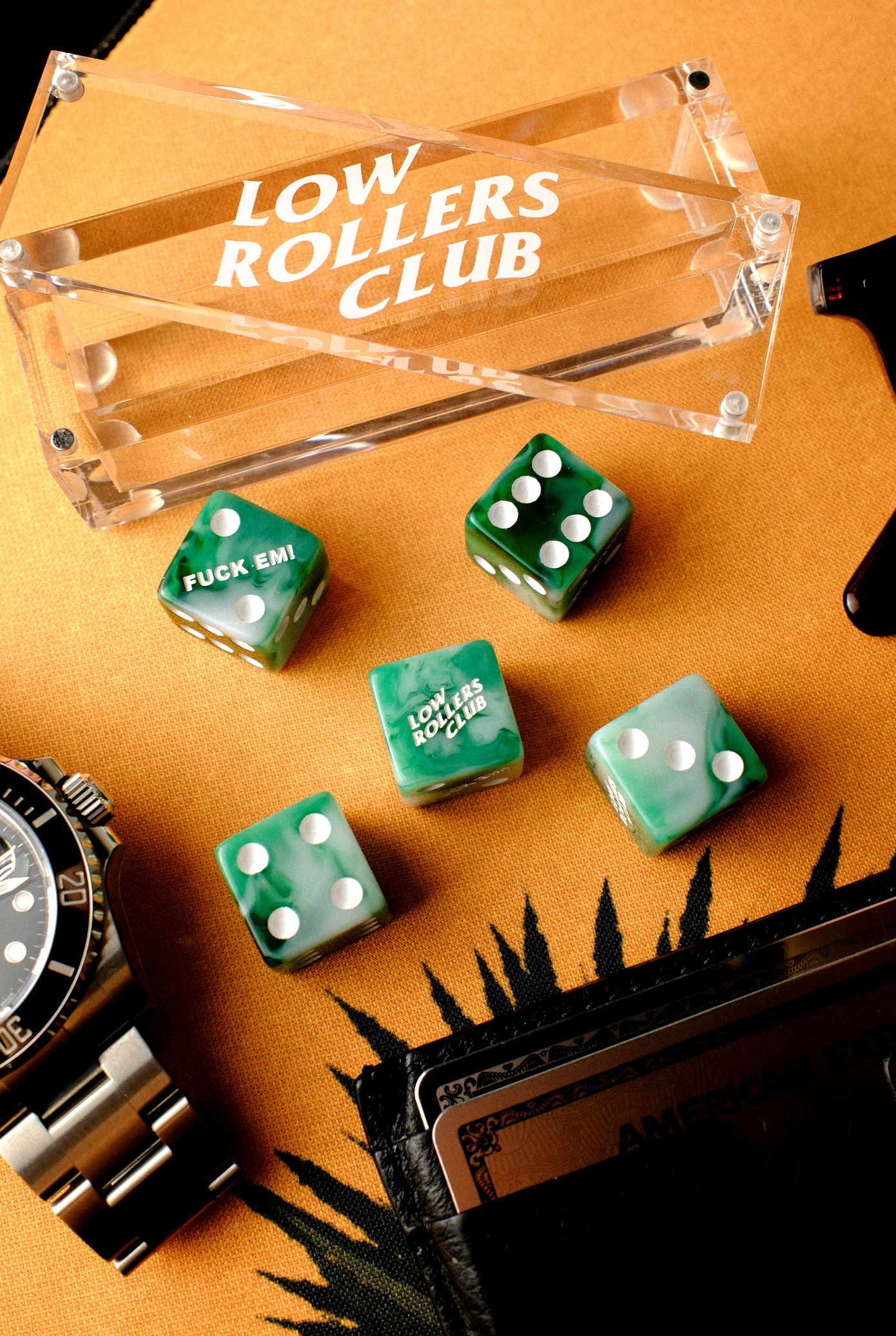 " LUCKY JADE  " - STREET DICE