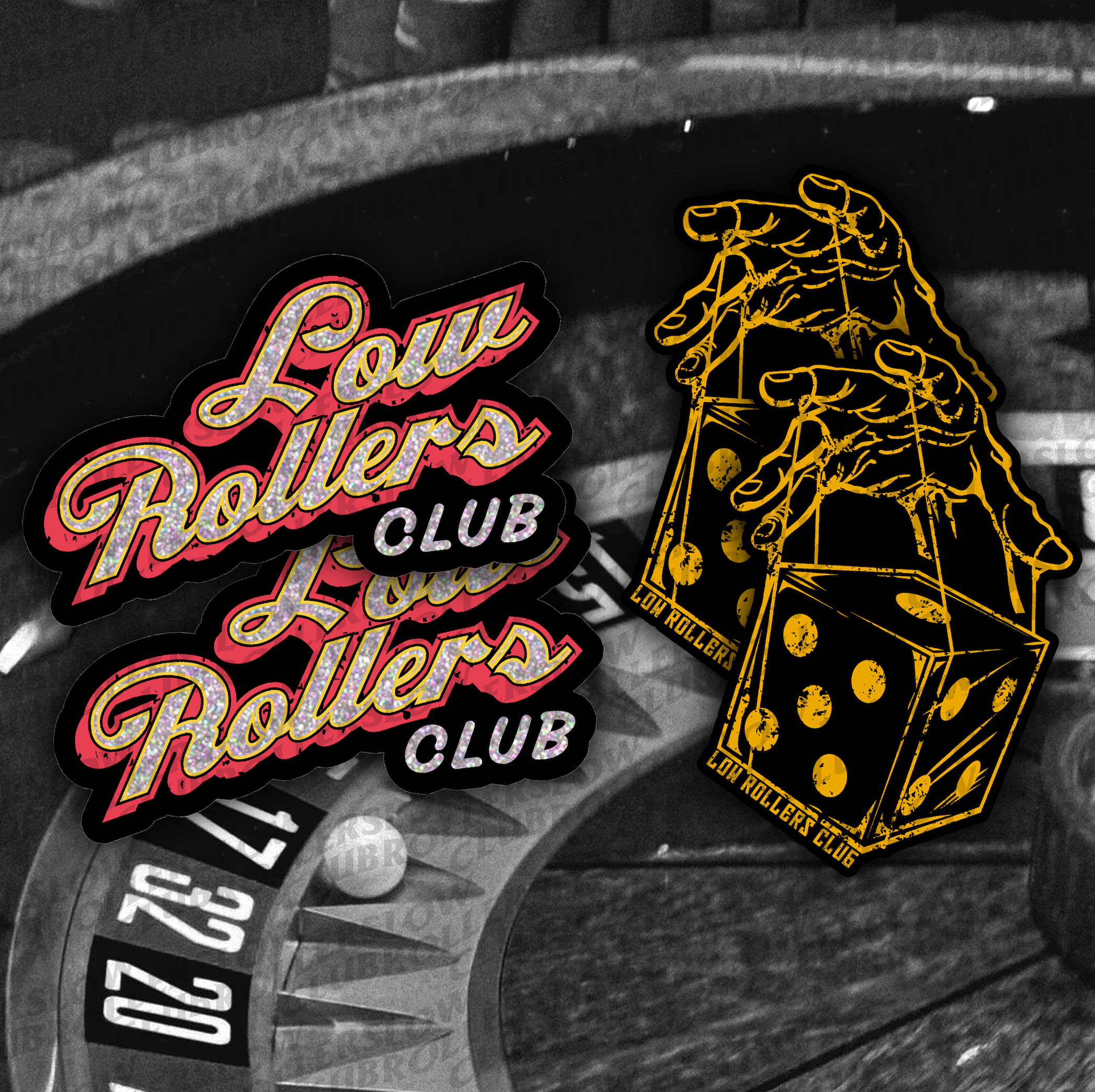 " MASTER OF DICE " - STICKER PACK