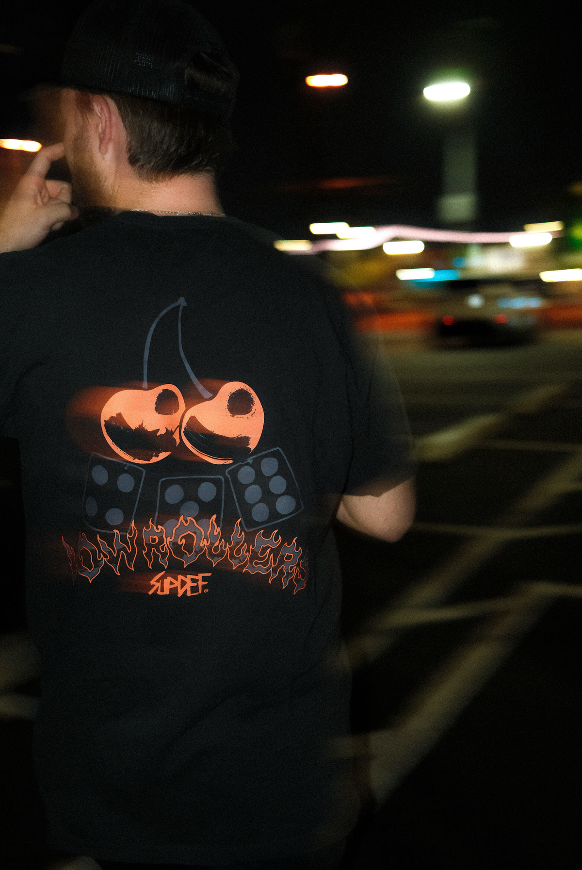 " CHERRY BOMB " - HEAVYWEIGHT TEE - BLACK