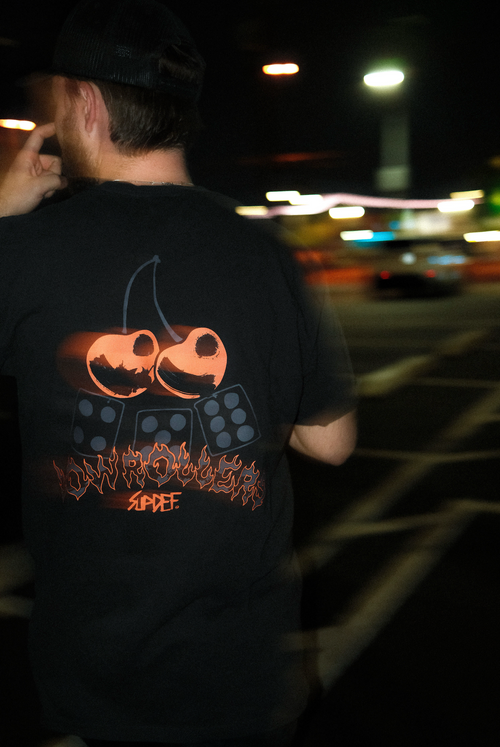 " CHERRY BOMB " - HEAVYWEIGHT TEE - BLACK