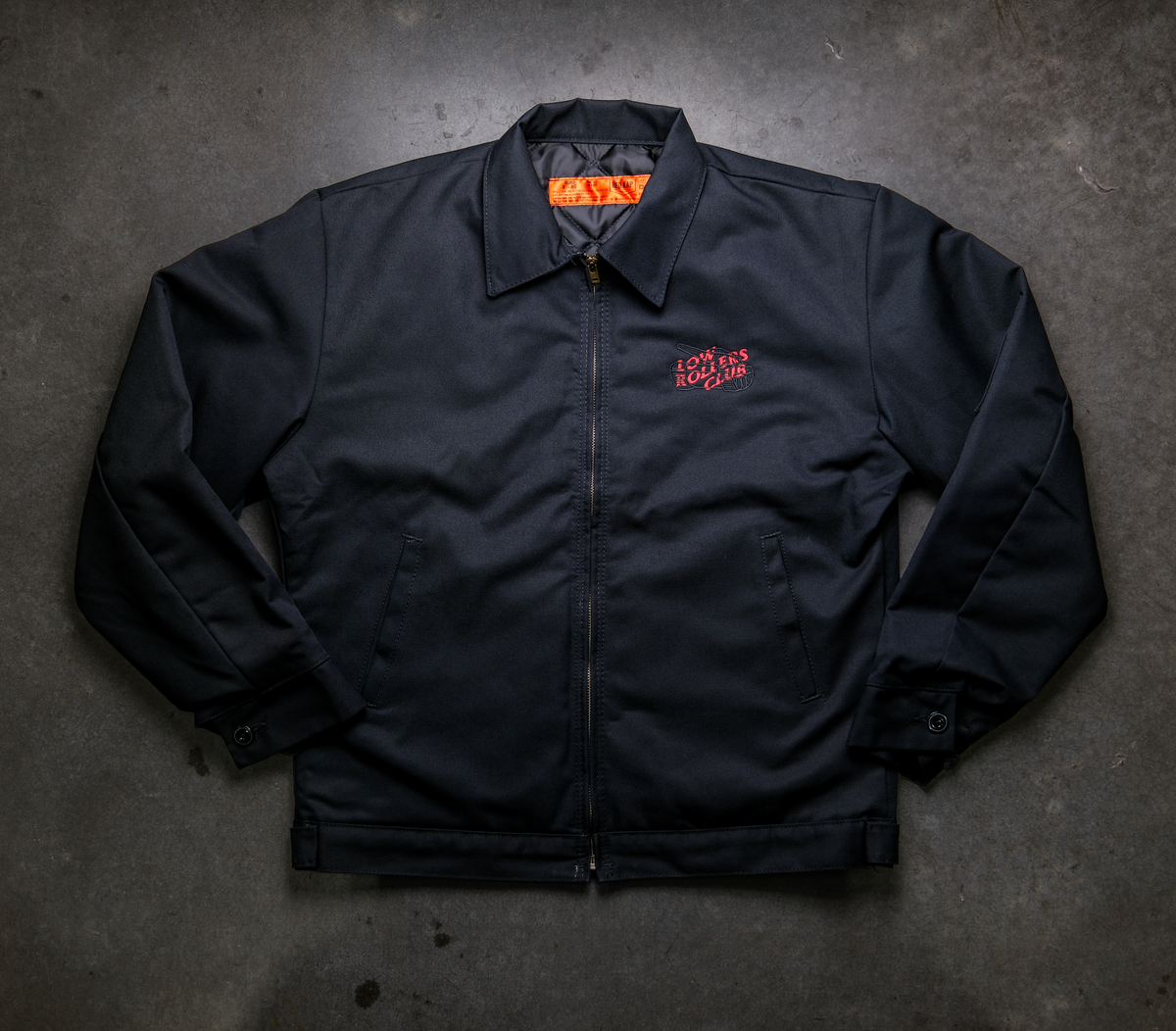 " MEMBERS ONLY " - BLACK WAIST JACKET