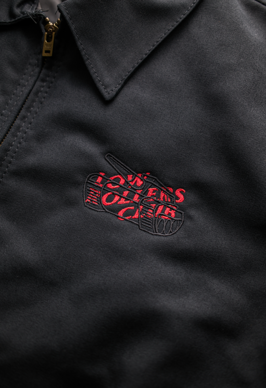 " MEMBERS ONLY " - BLACK WAIST JACKET