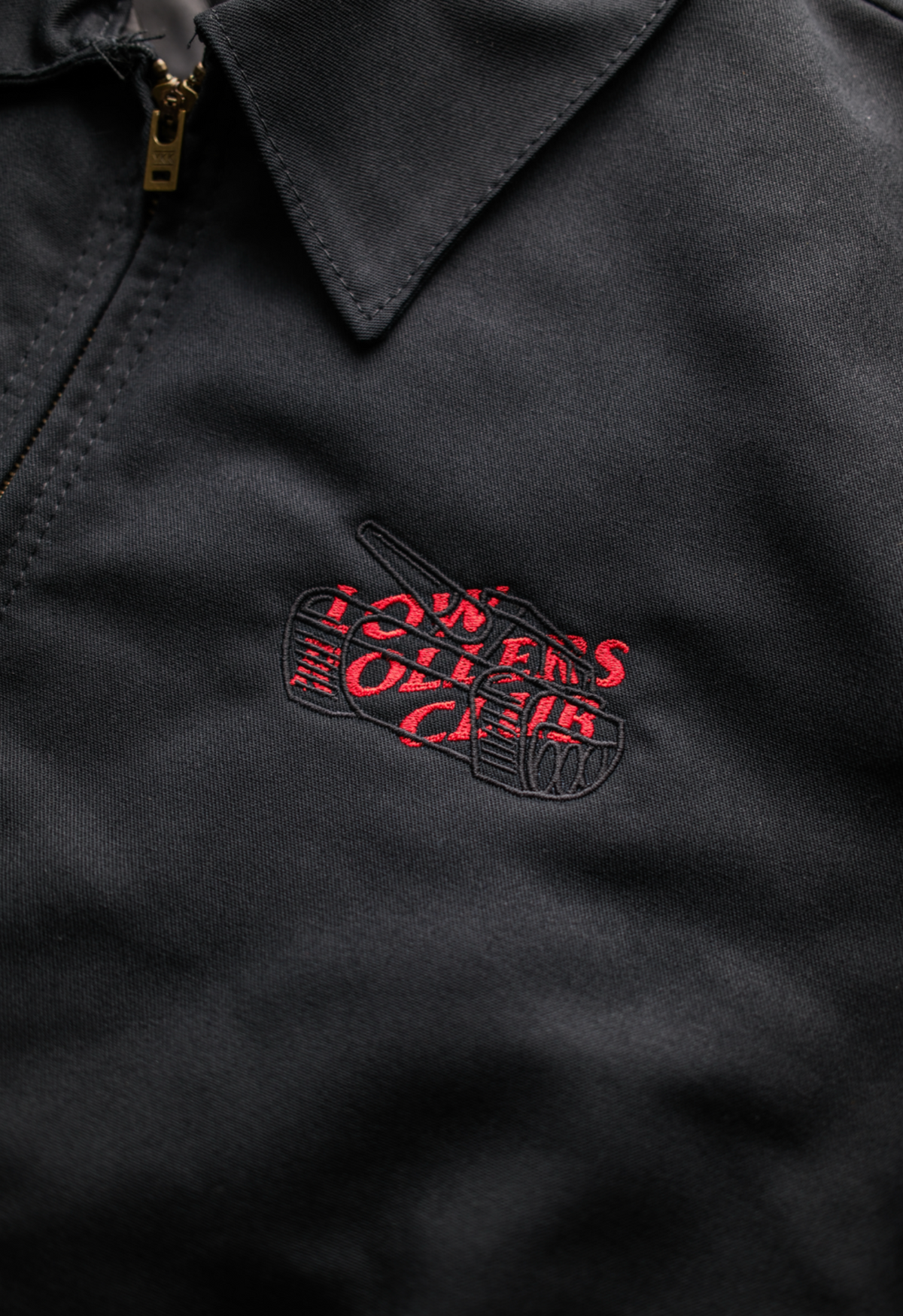 " MEMBERS ONLY " - BLACK WAIST JACKET