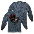 LRC x WLK - " UNLUCKY MISFORTUNE  " -  SPIDER NAVY TIE DYE LONG SLEEVE