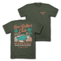 LRC X WEEKEND INSTITUTE - " WEEKEND RETREAT " - ARMY HEAVYWEIGHT TEE