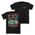 LRC X WEEKEND INSTITUTE - " WEEKEND RETREAT " - BLACK HEAVYWEIGHT TEE